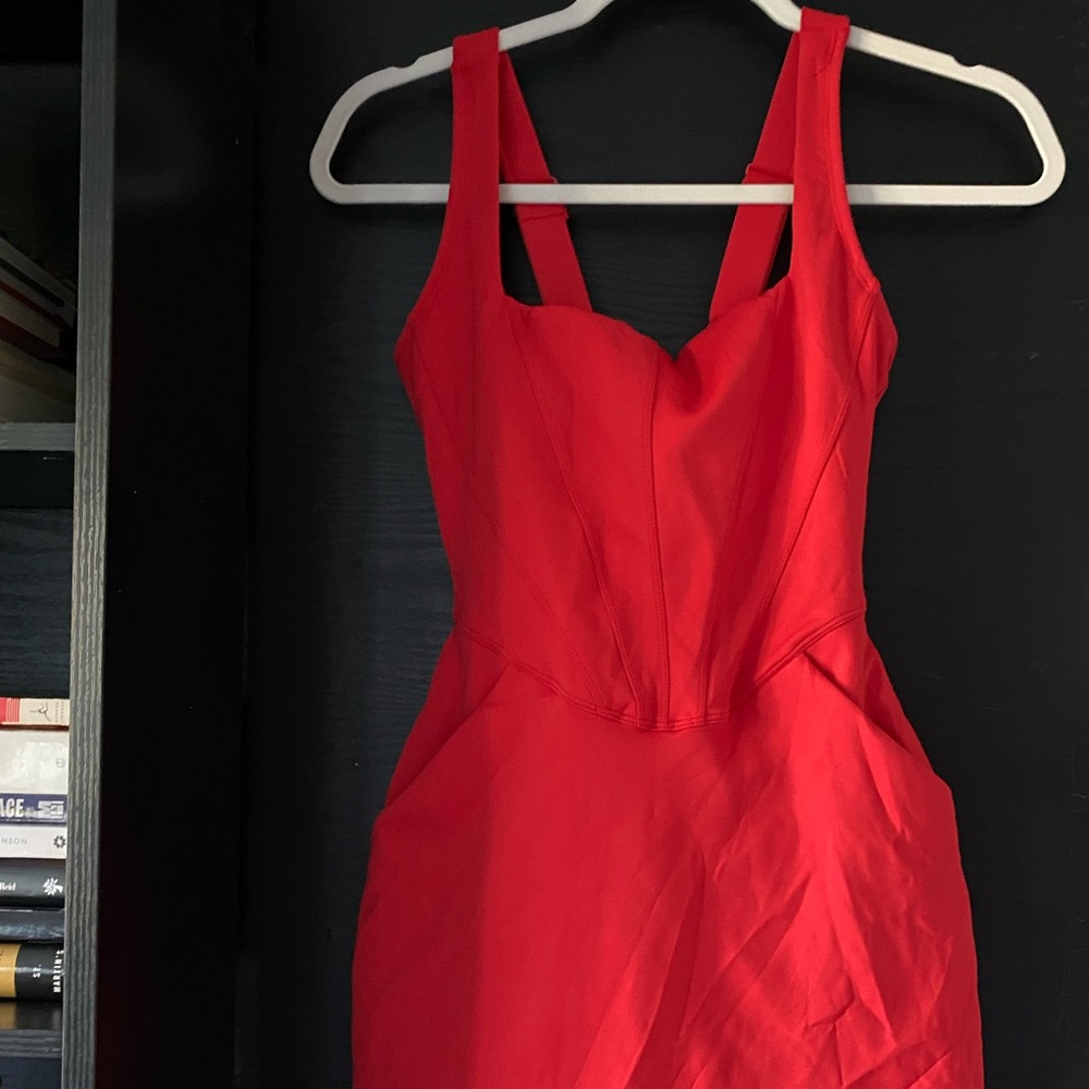 TA3 Squarey Swim Dress - Picture 3 of 7